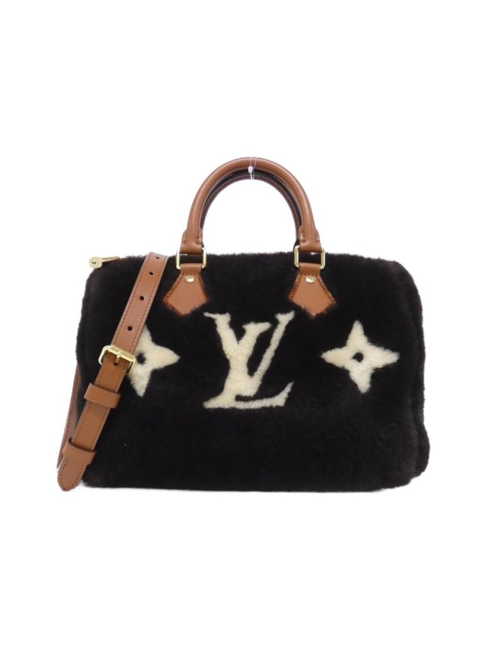 Louis Vuitton LV Ski Speedy Bandouliere 25 Boston Bag